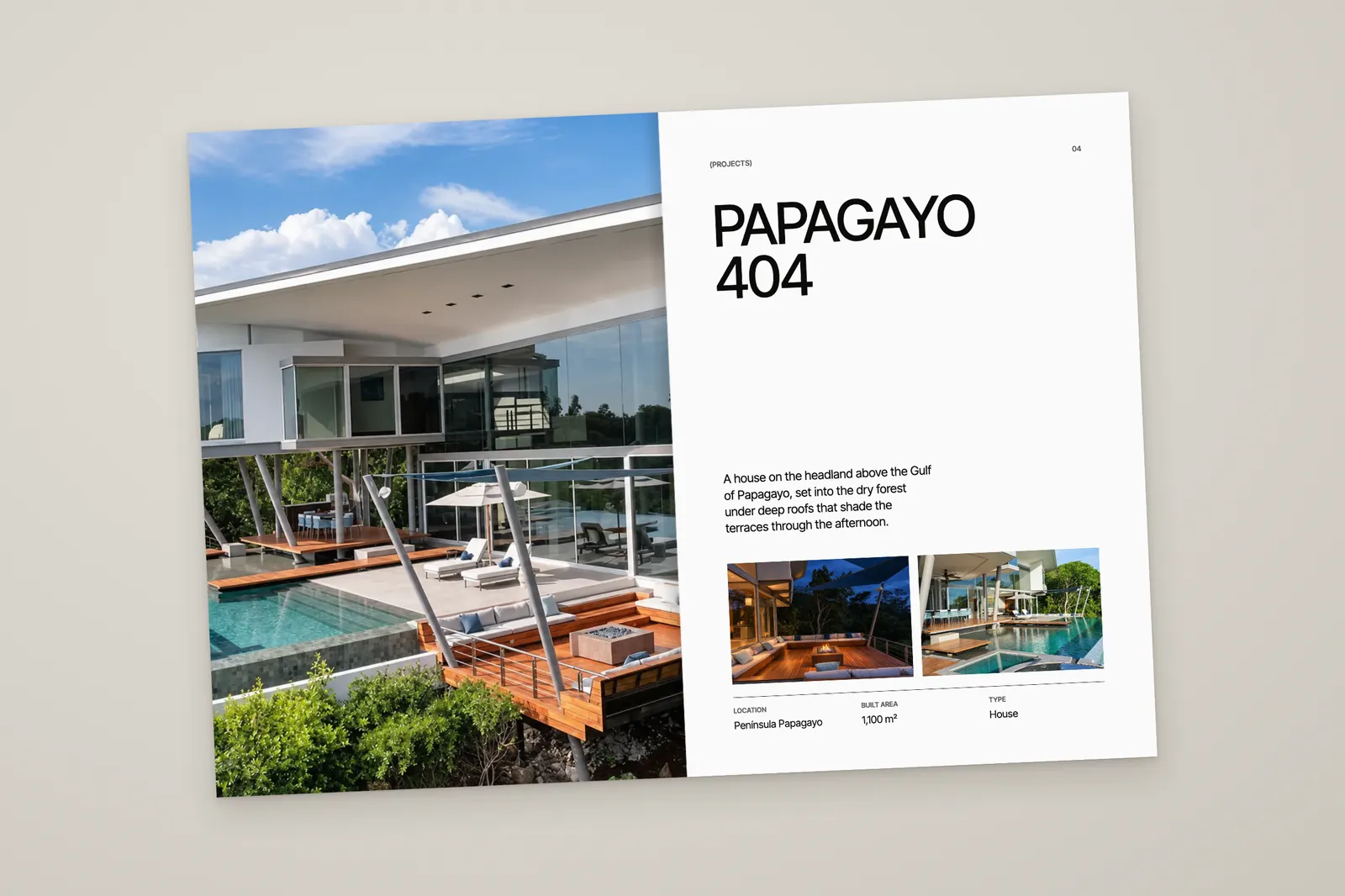 Project book, Papagayo 404